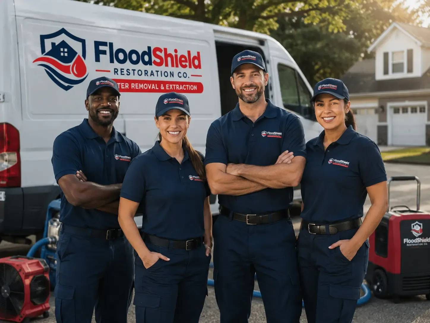 Flood Damage Restoration company in Ney, OH