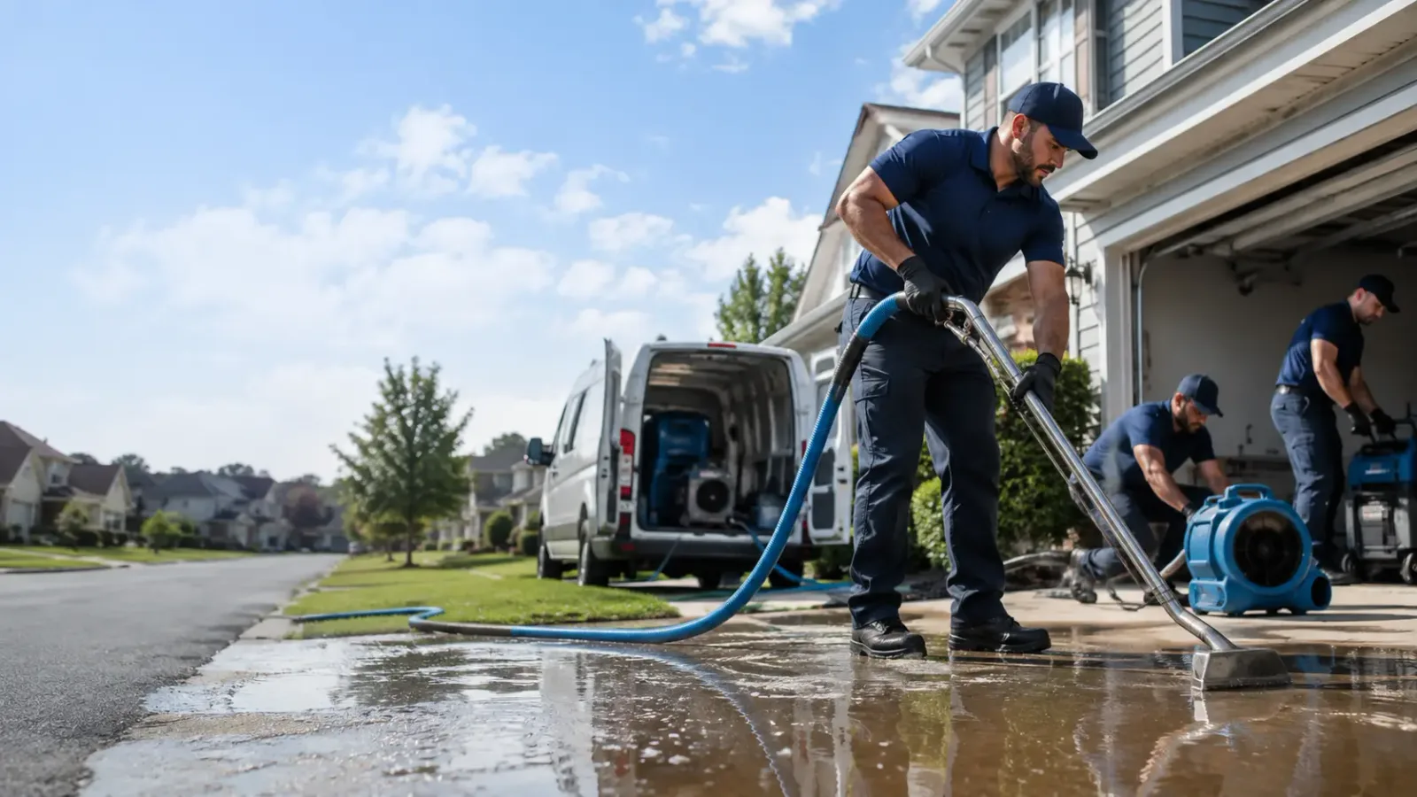 Flood Damage Restoration in Ney, OH